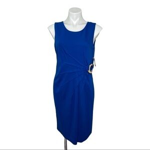Alfani London Blue Sleeveless Dress Petite Size 10